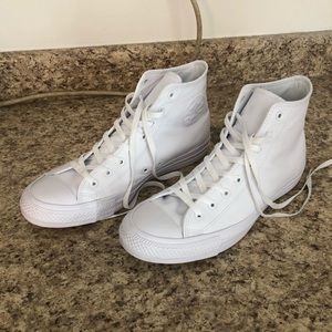 Leather Converse